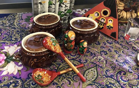 День русской кухни в нашем кафе